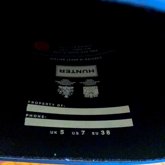 HUNTER ORIGINAL SHORT RAINBOOTS - Picture 6 of 8